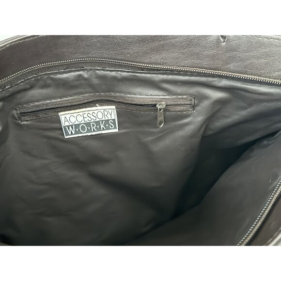 Vintage ACCESSORY WORKS Tapestry Cat Kitten Bag Purse Tote 80s / 90s - Picture 5 of 5